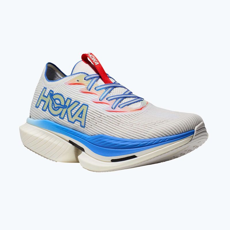 Бігові кросівки HOKA Cielo X1 білі/віртуально-сині 8
