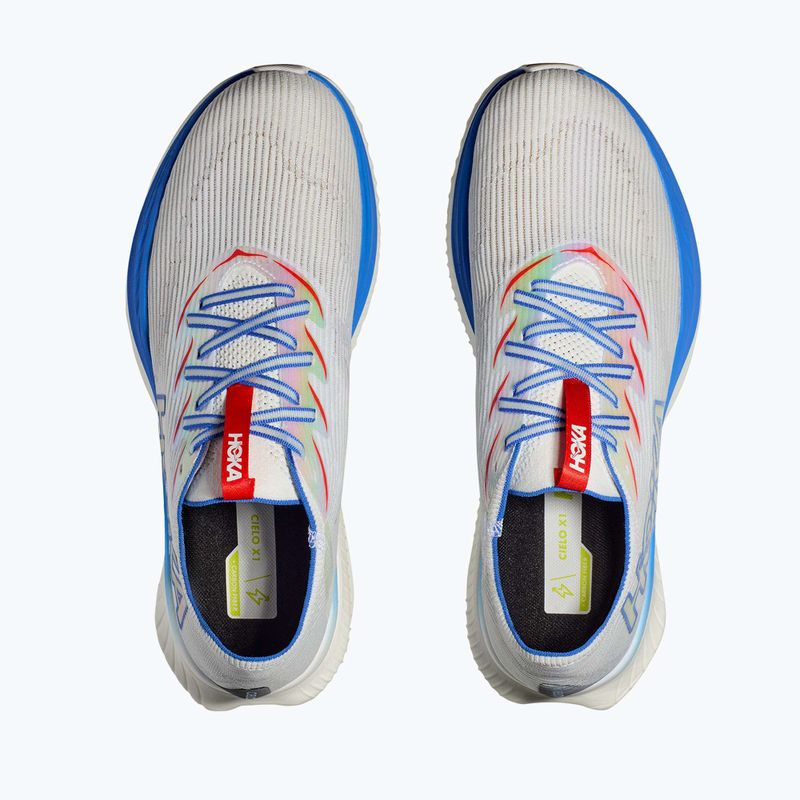 Бігові кросівки HOKA Cielo X1 білі/віртуально-сині 15