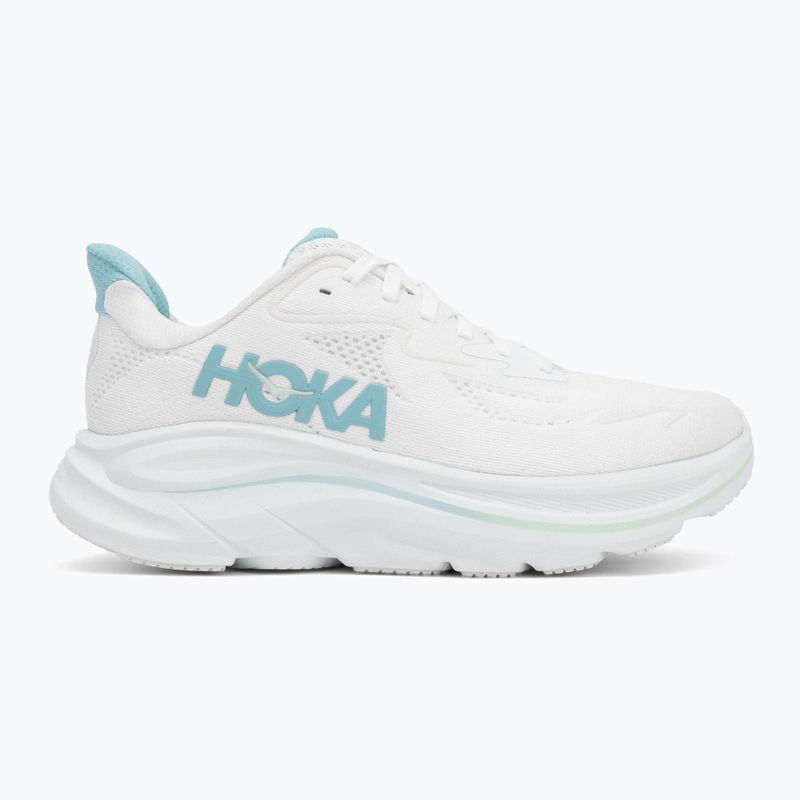 Кросівки для бігу жіночі HOKA Clifton 10 white/cielo blue 2