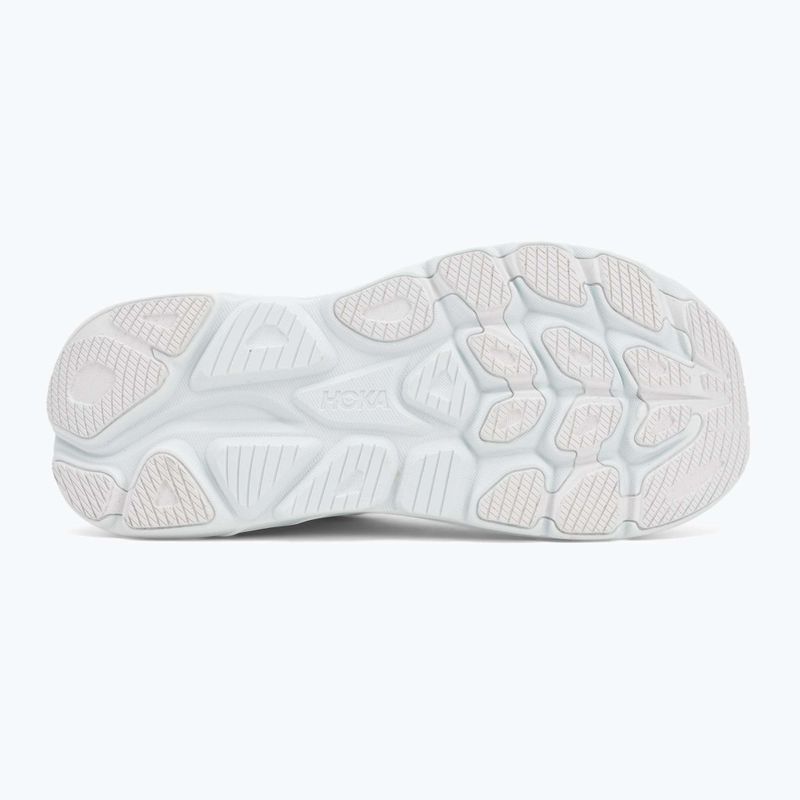 Кросівки для бігу жіночі HOKA Clifton 10 white/cielo blue 4