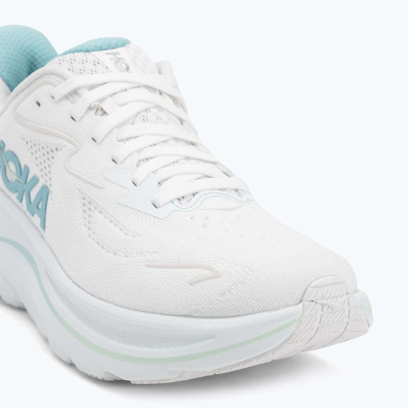 Кросівки для бігу жіночі HOKA Clifton 10 white/cielo blue 7