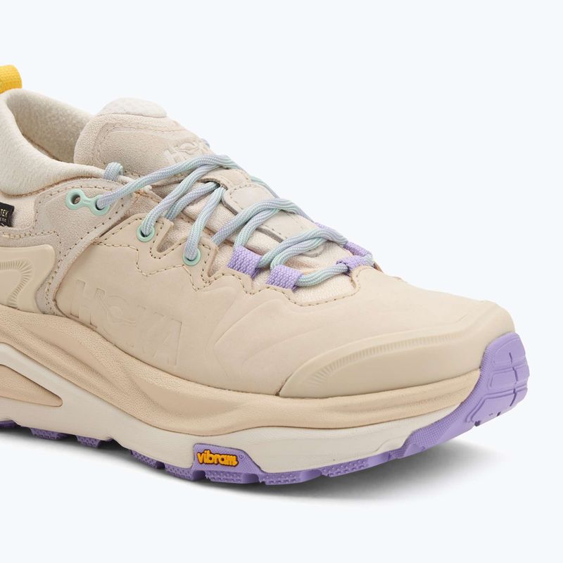 Жіночі туристичні черевики HOKA Kaha 3 Low GTX ваніль/м'ята флюорит 7