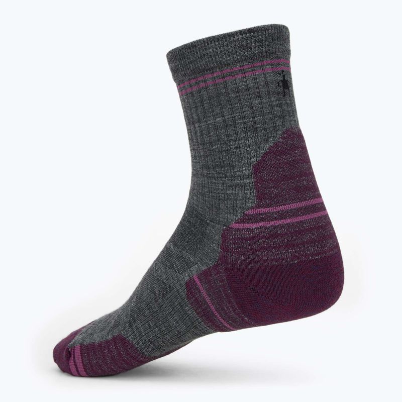 Шкарпетки жіночі Samrtwool Hike Targeted Cushion Mid Crew medium gray 2