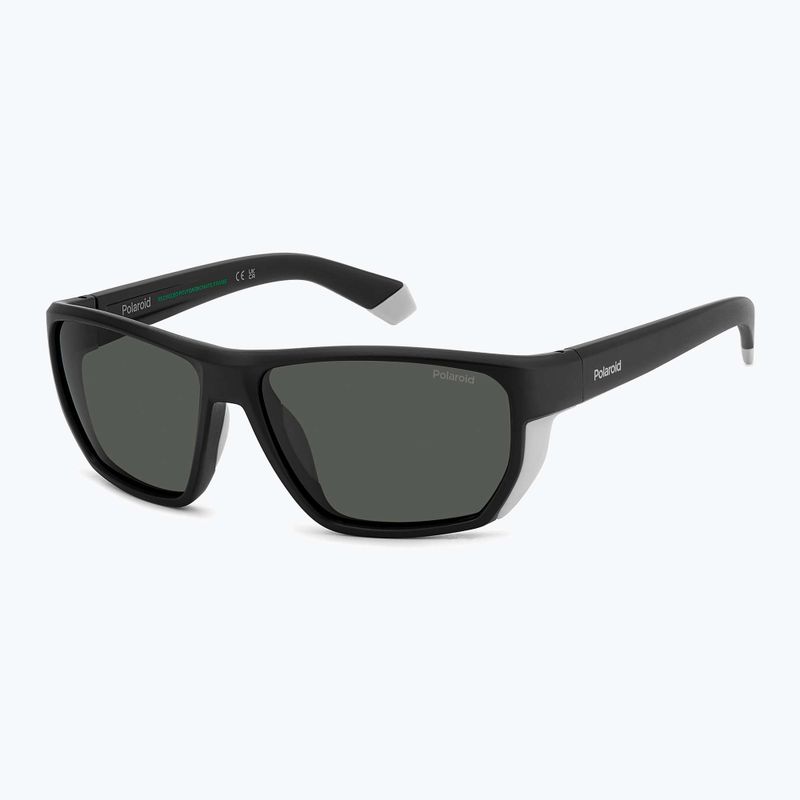 Окуляри сонцезахисні чоловічі Polaroid PLD 7057/S matte black/grey polarized 2