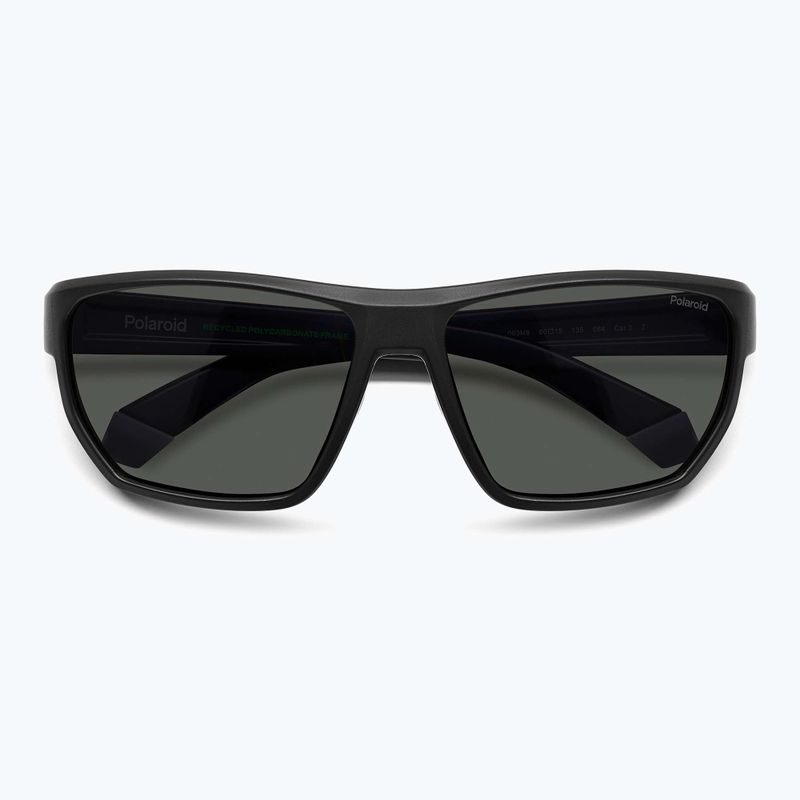 Окуляри сонцезахисні чоловічі Polaroid PLD 7057/S matte black/grey polarized 4