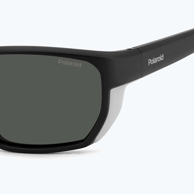 Окуляри сонцезахисні чоловічі Polaroid PLD 7057/S matte black/grey polarized 6