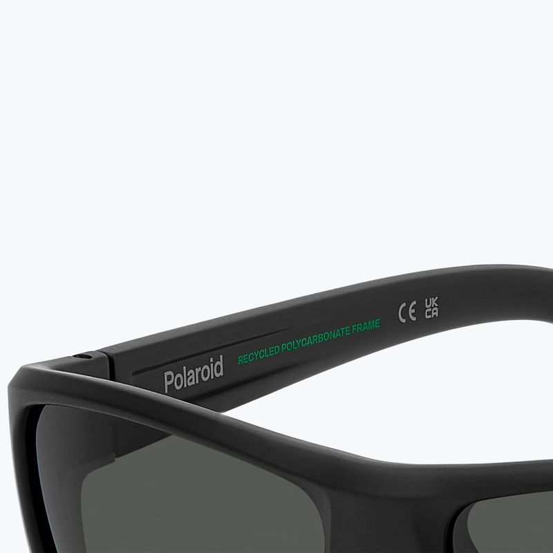 Окуляри сонцезахисні чоловічі Polaroid PLD 7057/S matte black/grey polarized 8