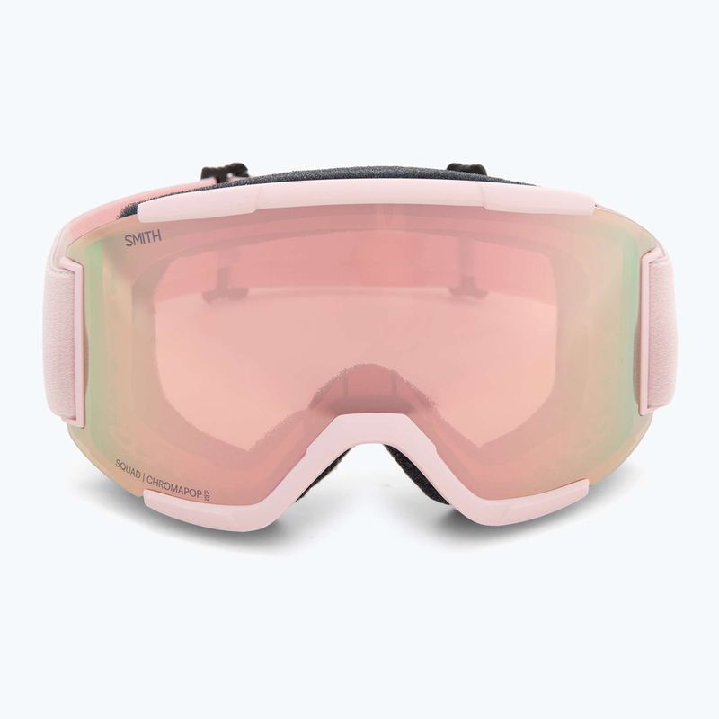 Окуляри гірськолижні  Smith Squad carnation/chrp everyday rose gold mirror/clear 3