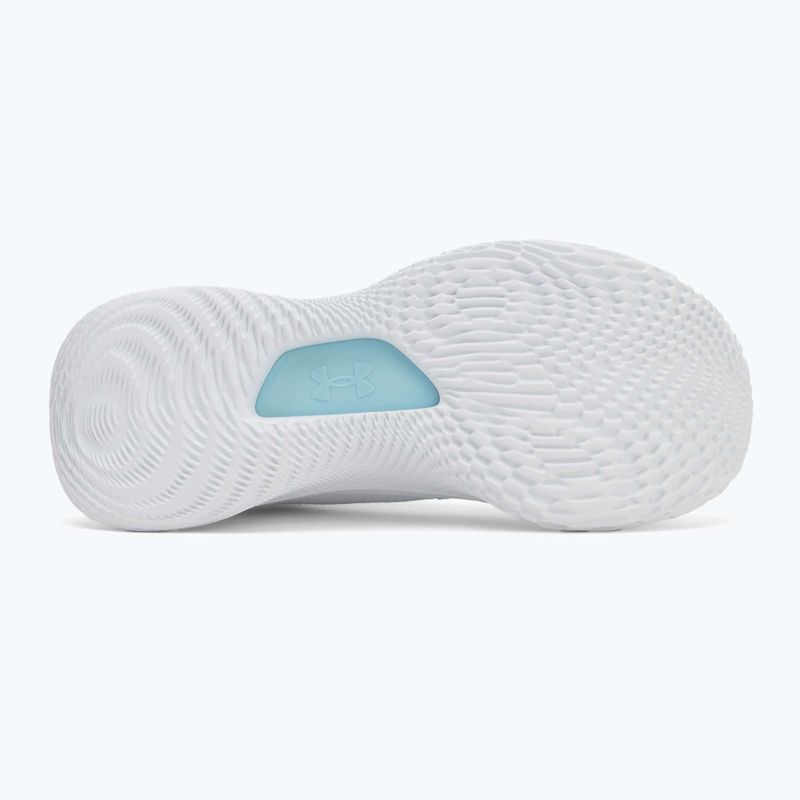 Кросівки баскетбольні Under Armour CURRY 4 FLOTRO white/stream/metallic silver 4