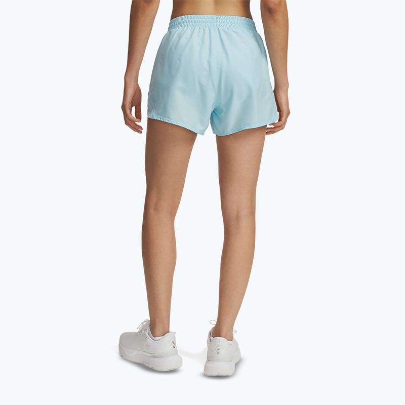 Шорти для бігу жіночі Under Armour Fly By 3" stream /stream / reflective 3