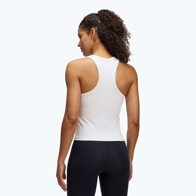 Top для тренувань жіночий Under Armour Motion High Neck Tank white/black 2