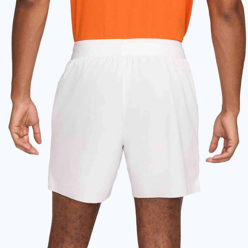 Шорти тенісні чоловічі Nike Court Dri-Fit Advantage 6" white/black 3