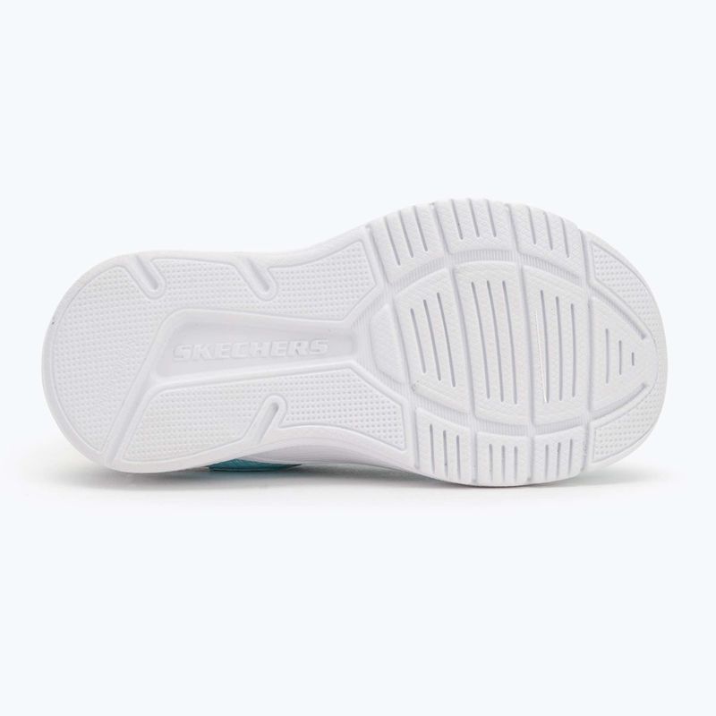 Кросівки дитячі SKECHERS Microspec Advance aqua/purple 4