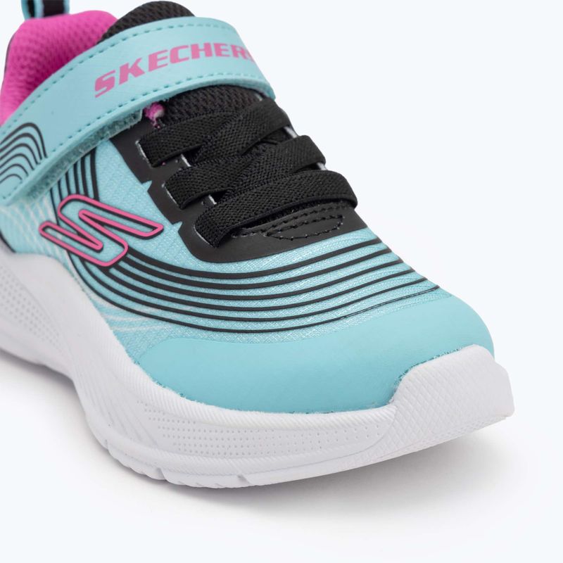 Кросівки дитячі SKECHERS Microspec Advance aqua/purple 7