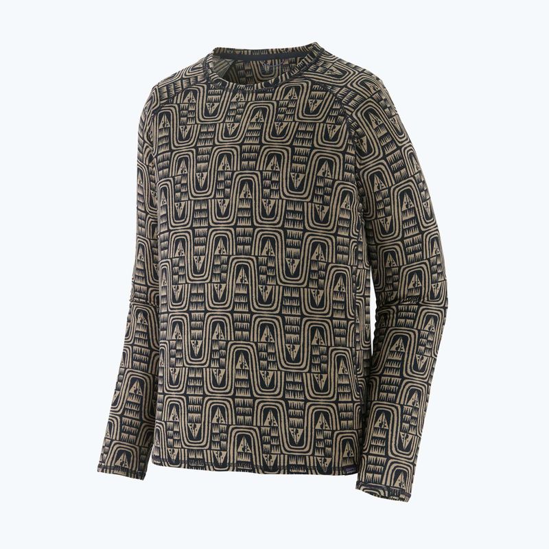 Чоловіча термоактивна кофта Patagonia Cap Mid Weight Crew flow/sunken blue 3