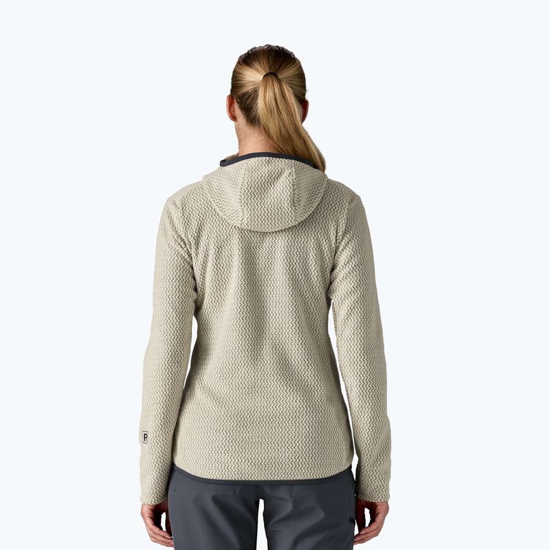 Кофта флісова жіноча Patagonia R1 Air Full-Zip Hoody wool white 2