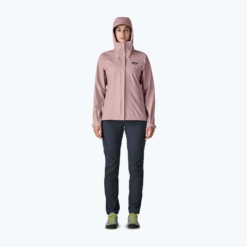 Куртка дощовик жіноча Patagonia Torrentshell 3L Rain quiet violet 4