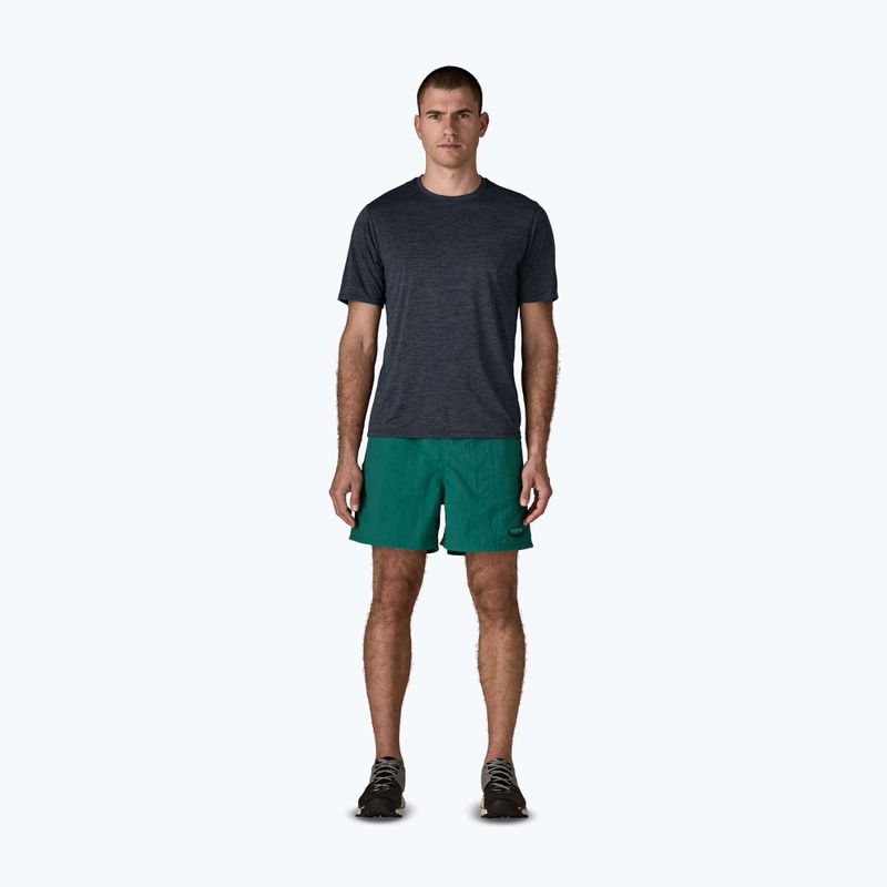 Шорти чоловічі Patagonia Baggies 5" 95 oval logo/gem green 2
