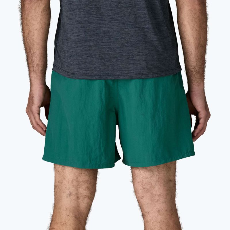 Шорти чоловічі Patagonia Baggies 5" 95 oval logo/gem green 3