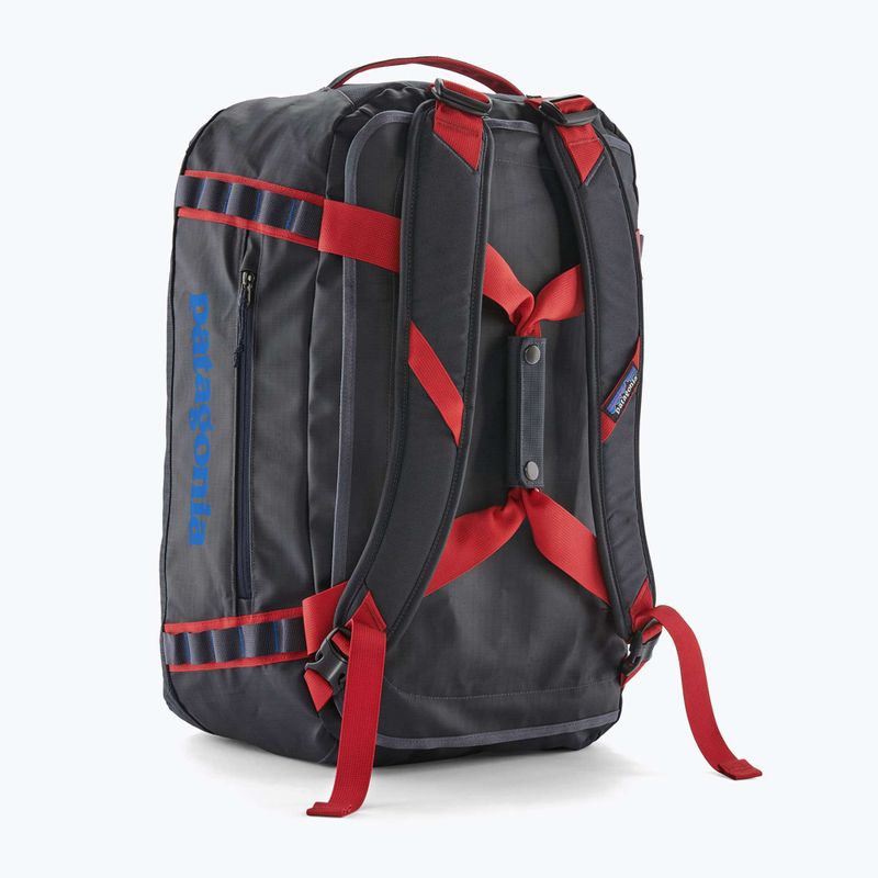 Сумка дорожня Patagonia Black Hole Duffel 40 л smulder blue/amanita red 2
