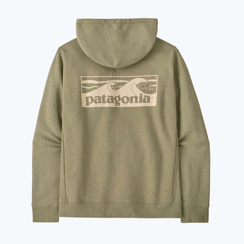 Кофта чоловіча Patagonia Boardshort Logo Uprisal Hoody gumtree green 2