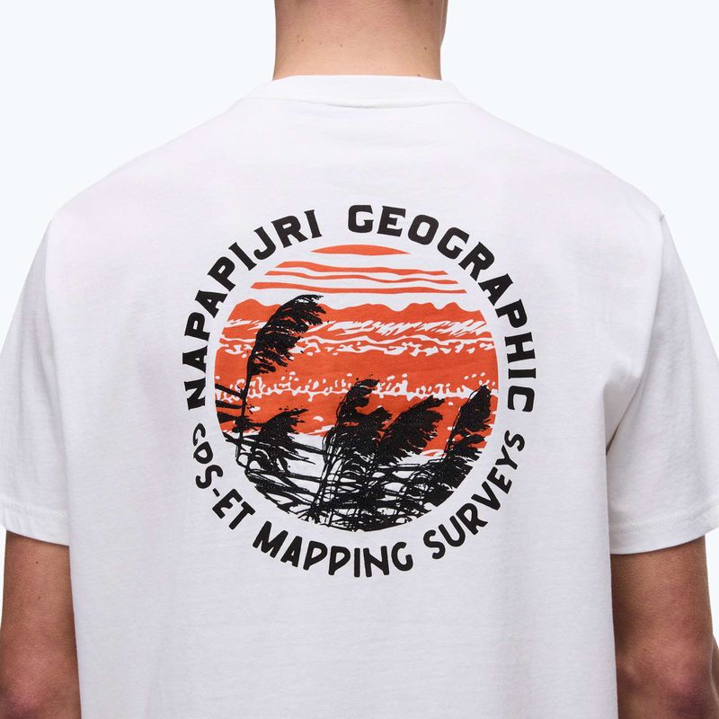 Футболка чоловіча Napapijri S-Vignonil Back white heron 4