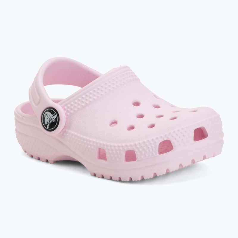 Шльопанці дитячі Crocs Classic Clog Toddler pink milk 2