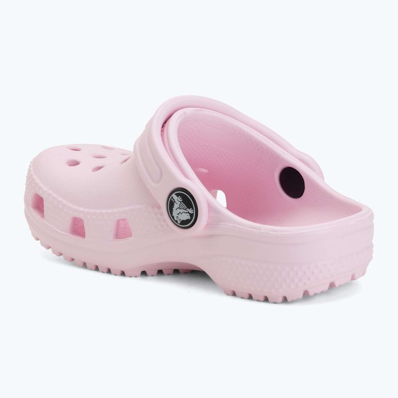 Шльопанці дитячі Crocs Classic Clog Toddler pink milk 4