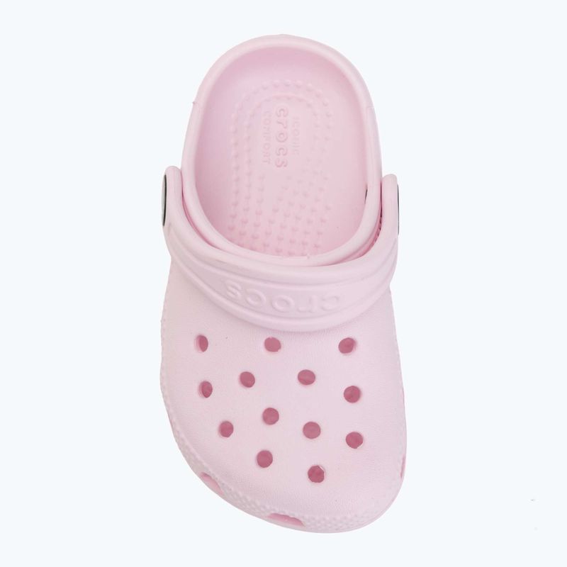Шльопанці дитячі Crocs Classic Clog Toddler pink milk 6
