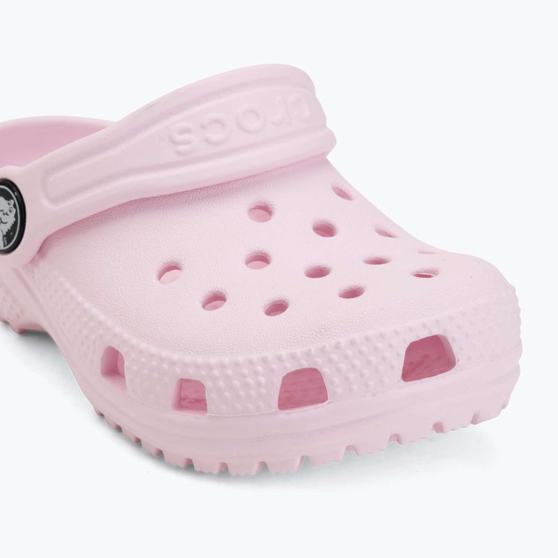 Шльопанці дитячі Crocs Classic Clog Toddler pink milk 8