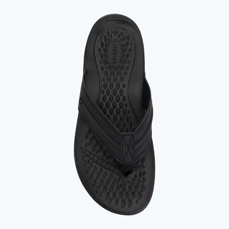 В'єтнамки Crocs Yukon Vista II Leather black/black 5