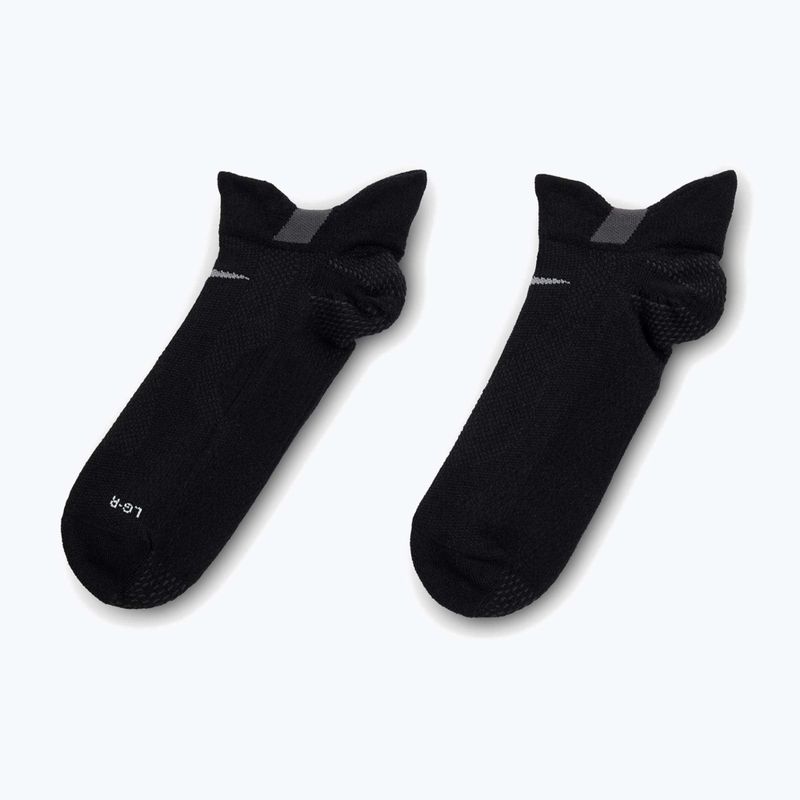 Шкарпетки Nike Running Lightweight No-Show black/dark smoke grey/smoke grey 2