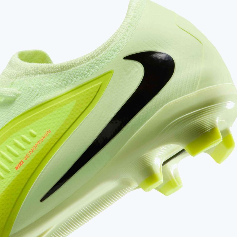 Кросівки футбольні дитячі Nike Phantom 6 Low Pro FG/MG hyper crimson/limelight/black 9