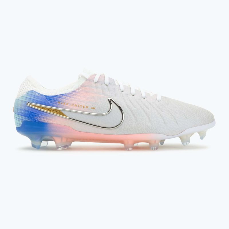 Кросівки футбольні чоловічі Nike United Tiempo Legend 10 Elite FG vast grey/racer blue 2