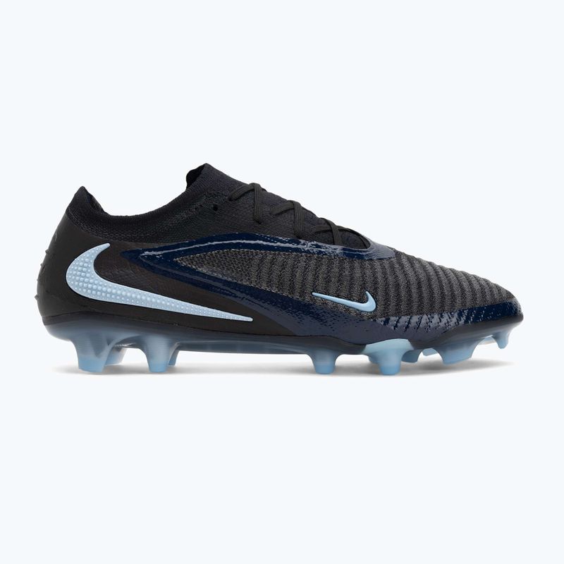 Кросівки футбольні чоловічі Nike Phantom 6 Low Elite FG black/black 2