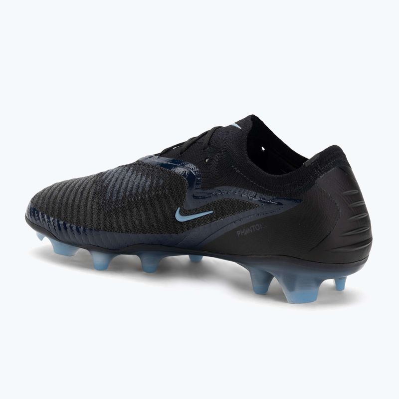 Кросівки футбольні чоловічі Nike Phantom 6 Low Elite FG black/black 3