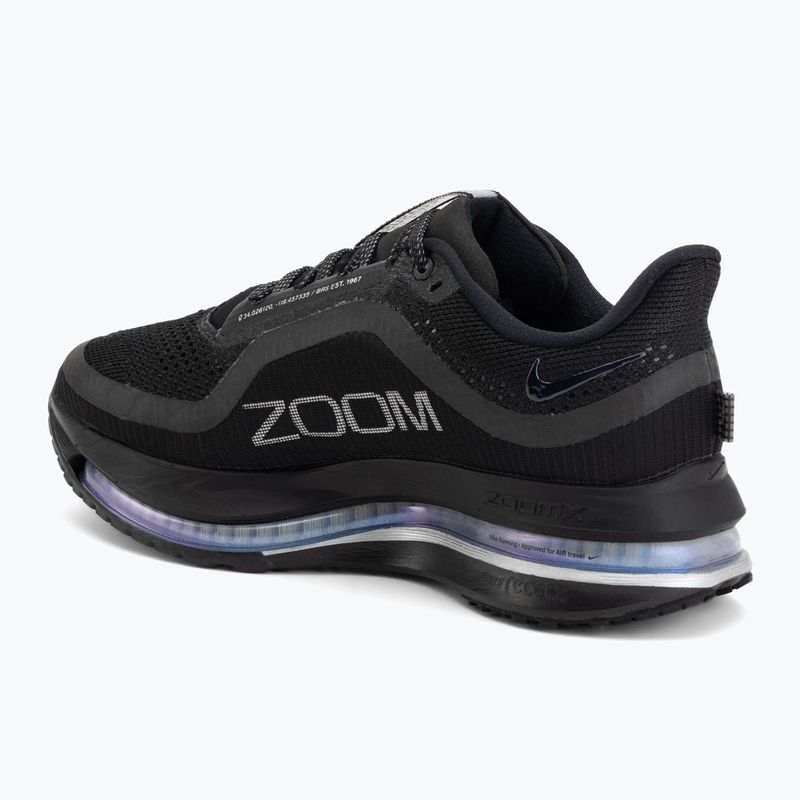 Кросівки для бігу жіночі Nike Pegasus Premium black/metallic silver/black 3