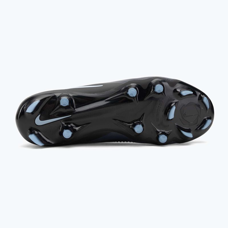 Кросівки футбольні чоловічі Nike Phantom 6 High Pro FG black/black 4
