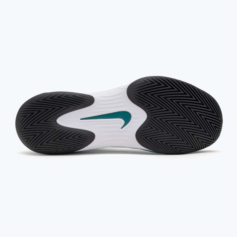Кросівки тенісні чоловічі Nike Vapor 12 white / black / radiant emerald 4