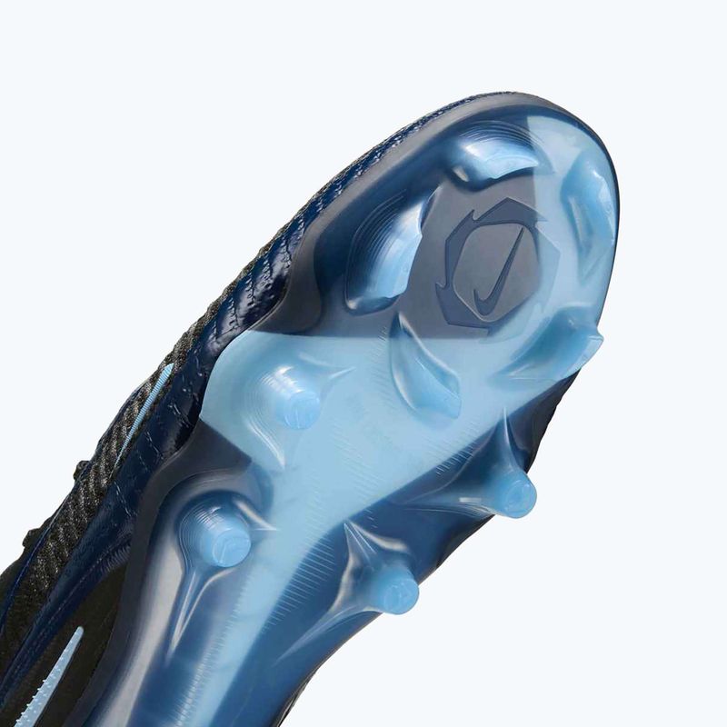 Кросівки футбольні чоловічі Nike Phantom 6 Low Elite FG black/black 8