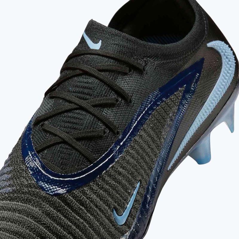 Кросівки футбольні чоловічі Nike Phantom 6 Low Elite FG black/black 9