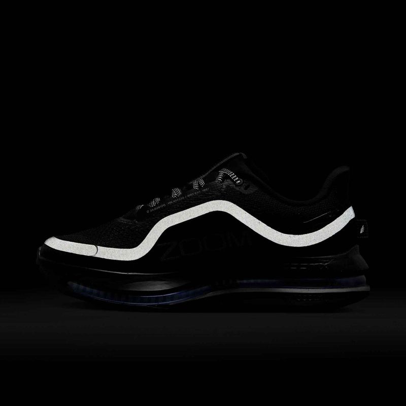 Кросівки для бігу жіночі Nike Pegasus Premium black/metallic silver/black 8