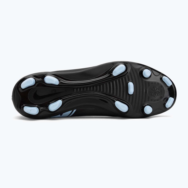 Кросівки футбольні чоловічі Nike Mercurial Vapor 16 Club FG/MG black/ice blue 4