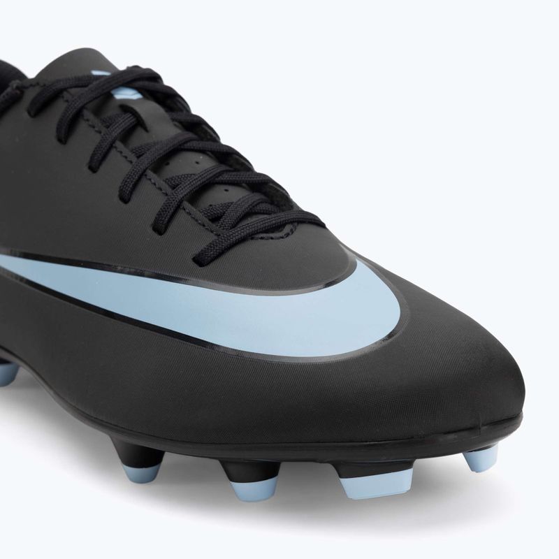 Кросівки футбольні чоловічі Nike Mercurial Vapor 16 Club FG/MG black/ice blue 7