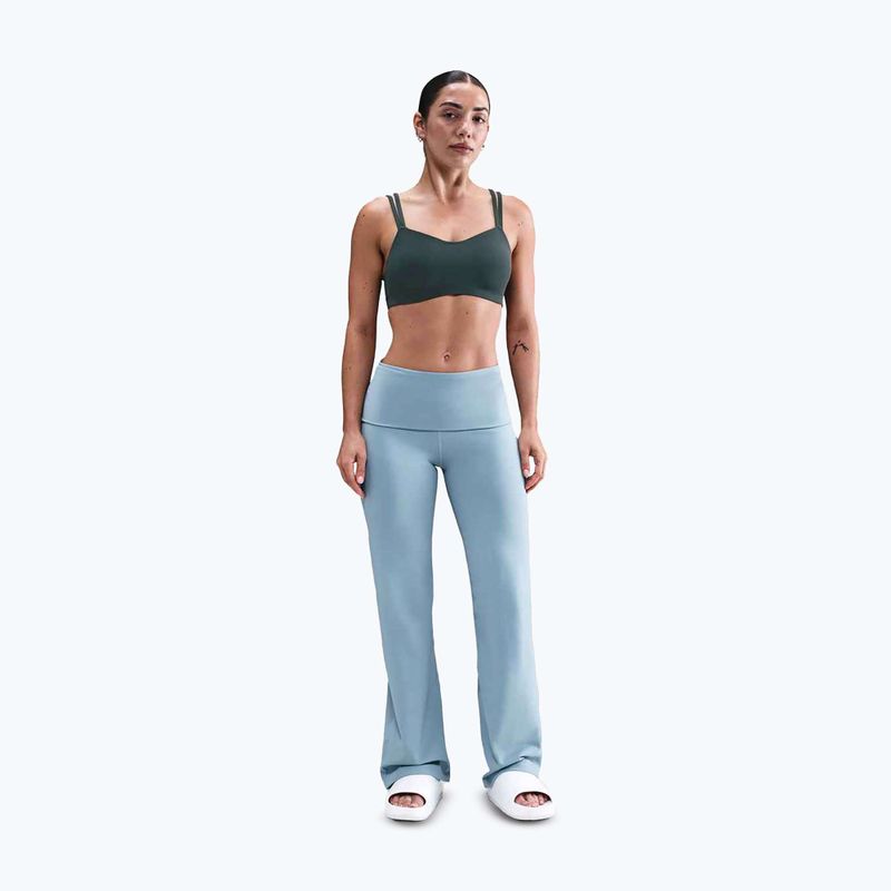 Бюстгальтер для тренувань Nike Zenvy Strappy seaweed/white 2