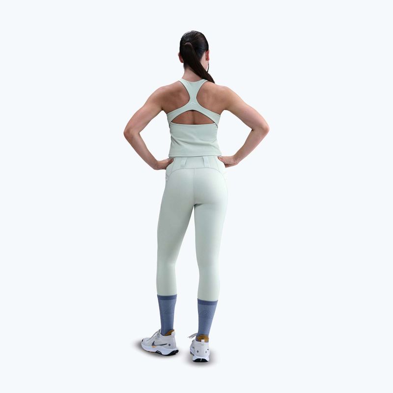 Футболка жіноча Nike Trail Medium Support Sports Bra Tank Top light silver 3