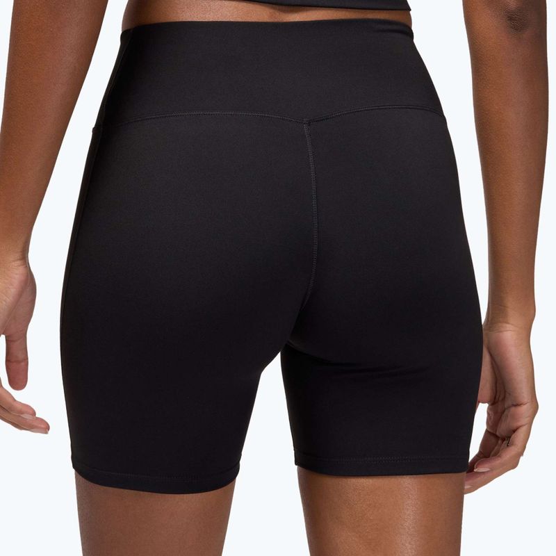 Жіночі шорти Jordan Sport Dri-Fit High Waisted 6" black/white 3