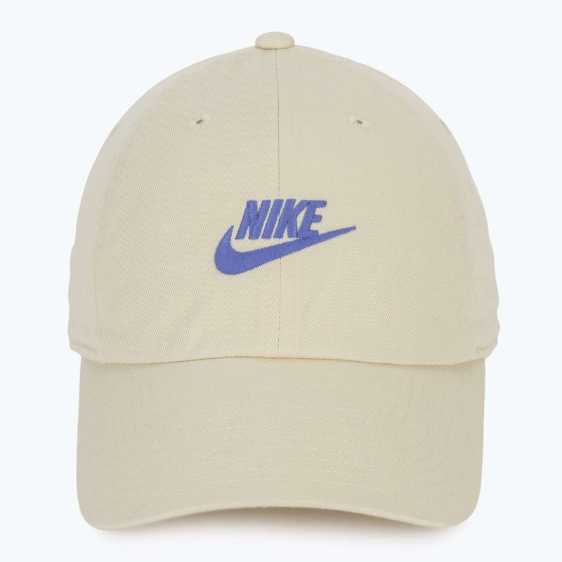 Кепка Nike Club Unstructured Futura Wash light khaki/sapphire 2
