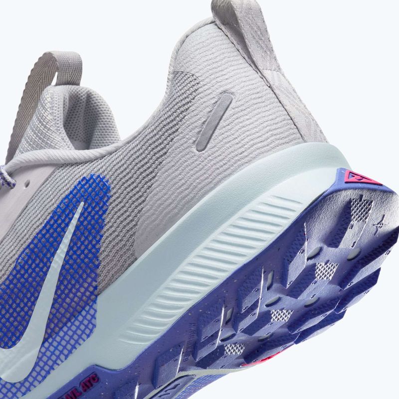 Кросівки для бігу жіночі Nike Juniper Trail 3 grey fog/sapphire/glacier blue 9
