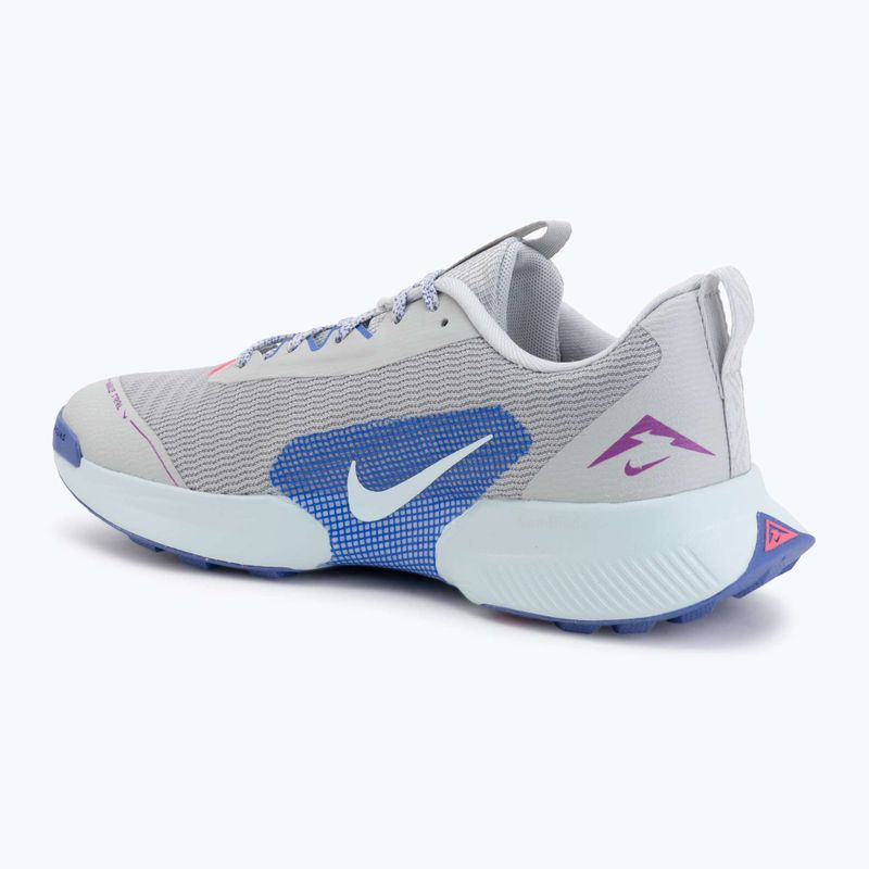 Кросівки для бігу жіночі Nike Juniper Trail 3 grey fog/sapphire/glacier blue 3